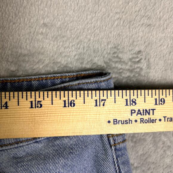 Wild Fable Jeans Women's 16 Light Wash High Rise Straight Leg Ankle Mom Jeans - Picture 5 of 9